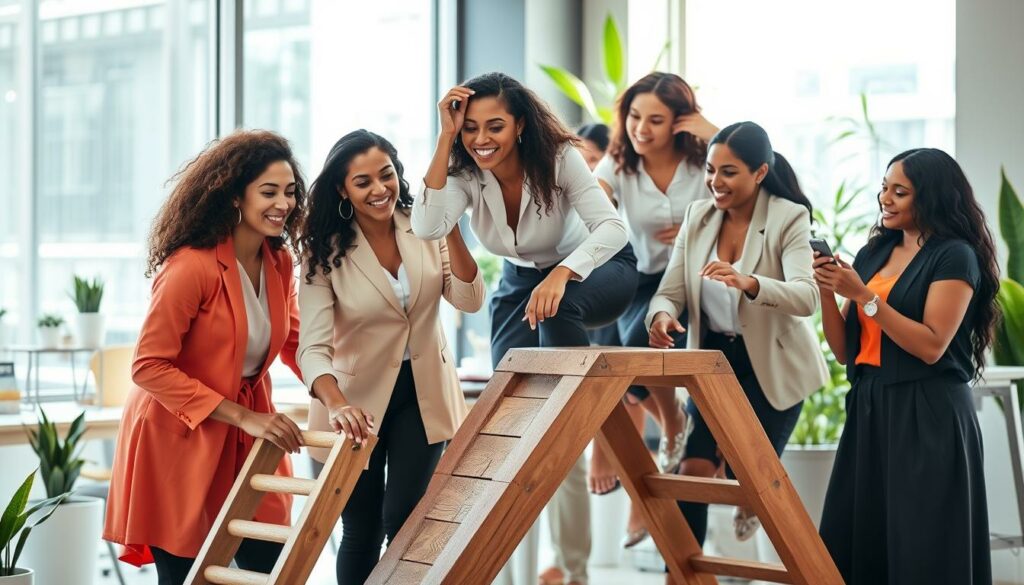 Strategien für Frauen zur Überwindung von Karrierehindernissen